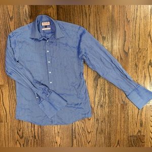 PINK Thomas Pink Long Sleeve Dress Shirt w/ French Cuff